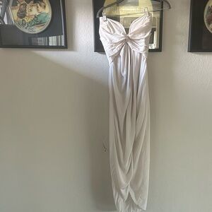 Zimmermann silk Elegant Cream Strapless Dress